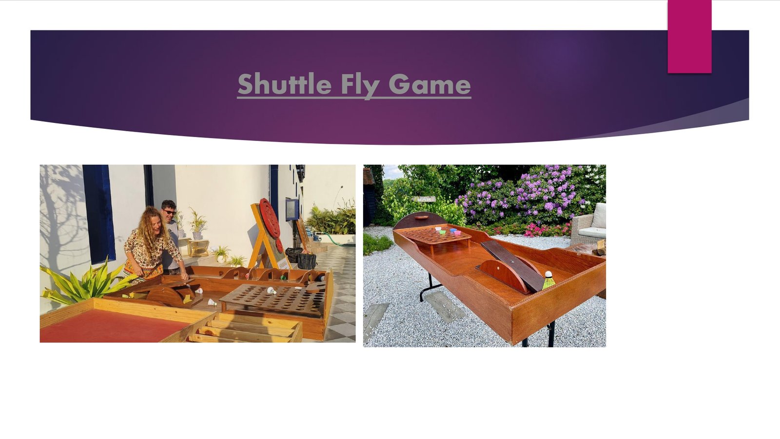 Shuttle Fly Game - wooden carnival game rental India - Ahmedabad Event Management